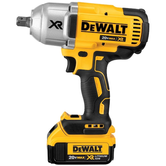 DEWALT 20V MAX XR Brushless High Torque 1/2 in. Impact Wrench with Detent Pin Anvil (4.0 Ah)