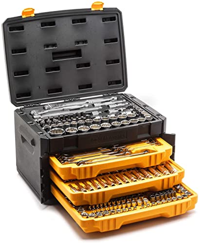 GEARWRENCH 243-Piece 12 Point Mechanics Tool Set in 3 Drawer Storage Box