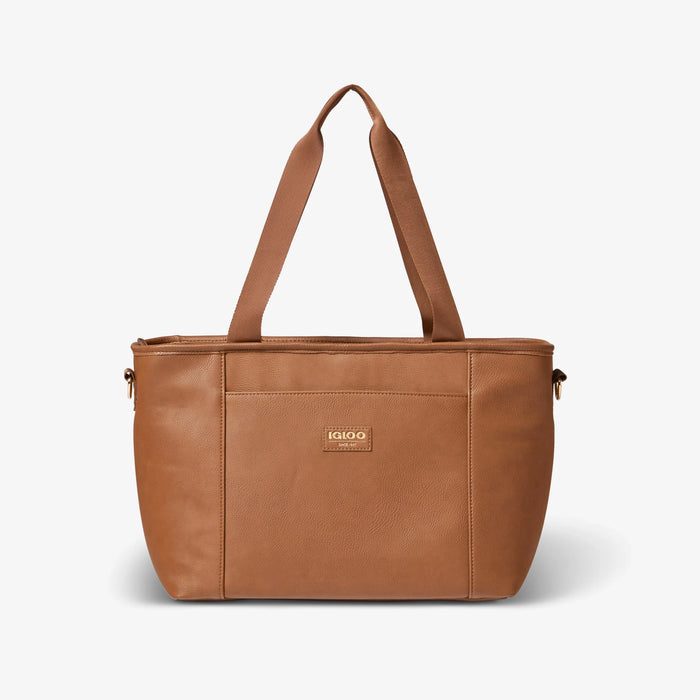 Igloo Luxe Leather Tote Cooler Bag