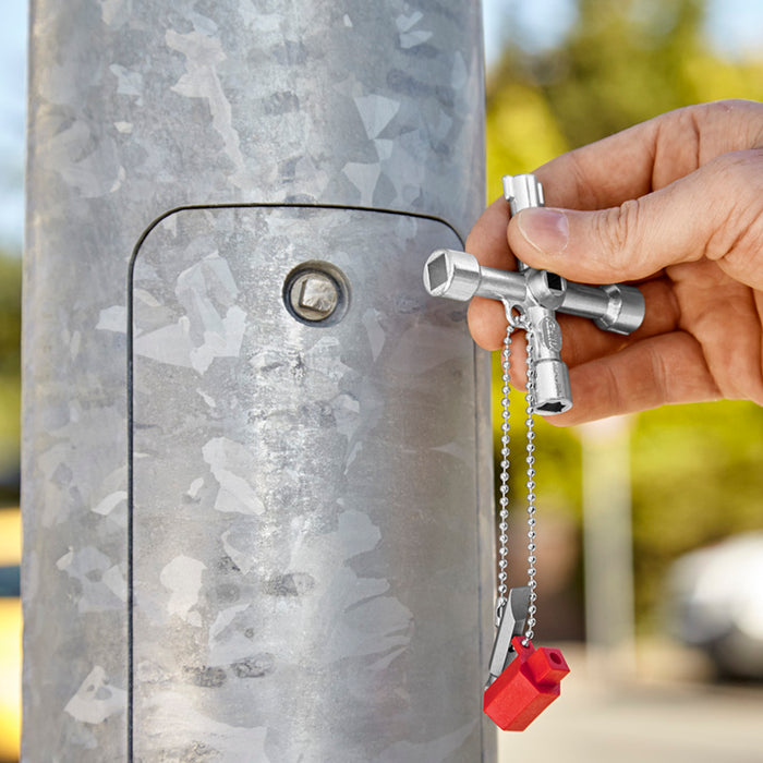 KNIPEX 2-3/4" Control Cabinet Key