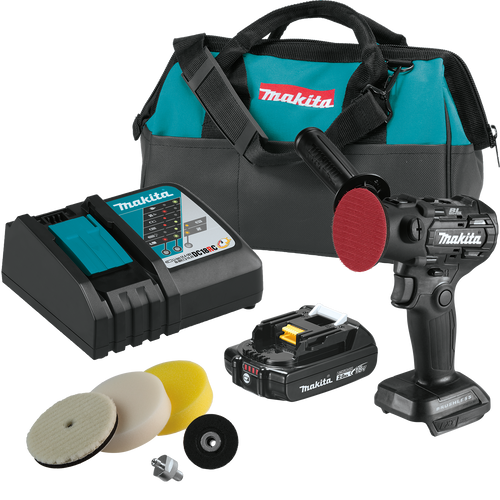 Makita XVP01R1B Lithium‑Ion Sub-Compact Brushless Cordless 3" Polisher / 2" Sander