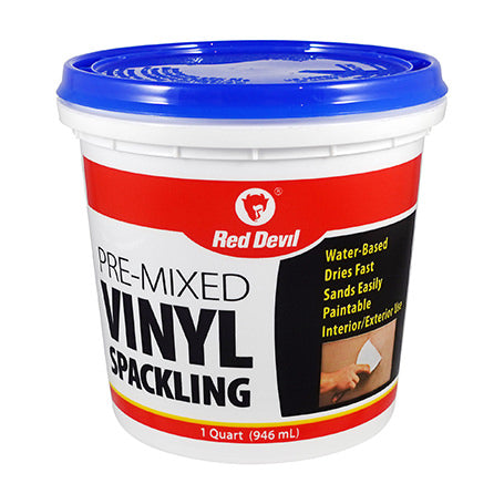 Red Devil Pre-Mixed Vinyl Spackling (White)