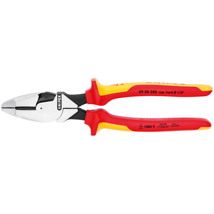 KNIPEX 5-Piece 1000V Insulated High Leverage Pliers and Screwdriver Tradesman Tool Set