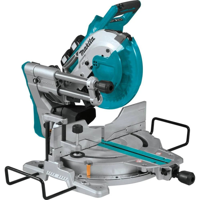 Makita (XSL06PT) 18V x2 LXT Lithium-Ion (36V) Brushless Cordless 10" Dual-Bevel Sliding Compound Miter Saw with Laser Kit (5.0Ah)
