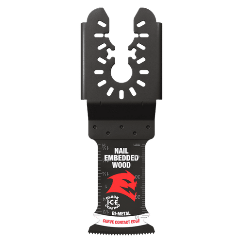 Diablo DOU125BW 1-1/4" Demo Demon Universal Fit Bi-Metal Oscillating Blade for Nail-Embedded Wood