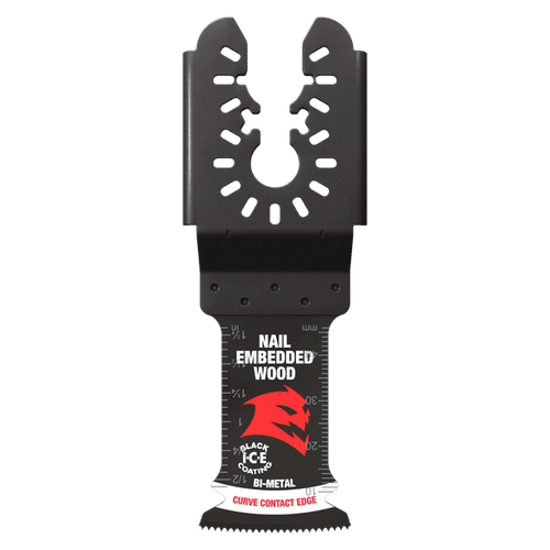 Diablo DOU125BW3 1-1/4" Demo Demon Universal Fit Bi-Metal Oscillating Blades for Nail-Embedded Wood (3-pk)