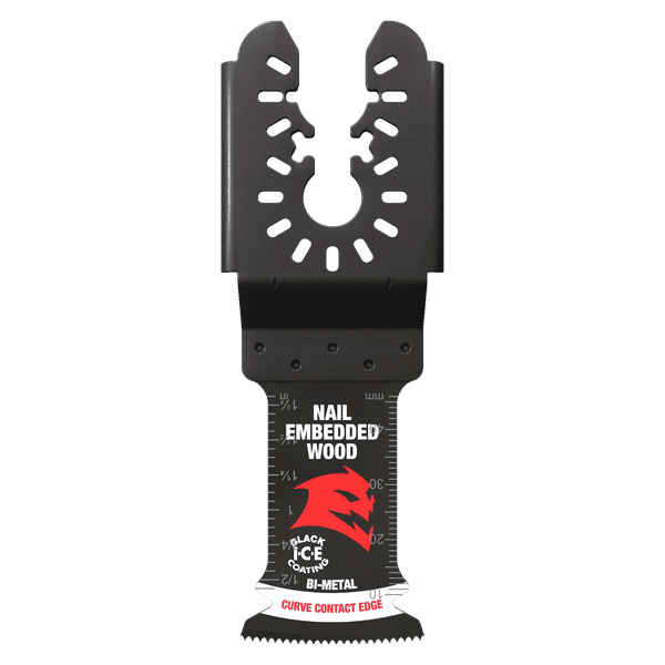 Diablo DOU125BW3 1-1/4" Demo Demon Universal Fit Bi-Metal Oscillating Blades for Nail-Embedded Wood (3-pk)