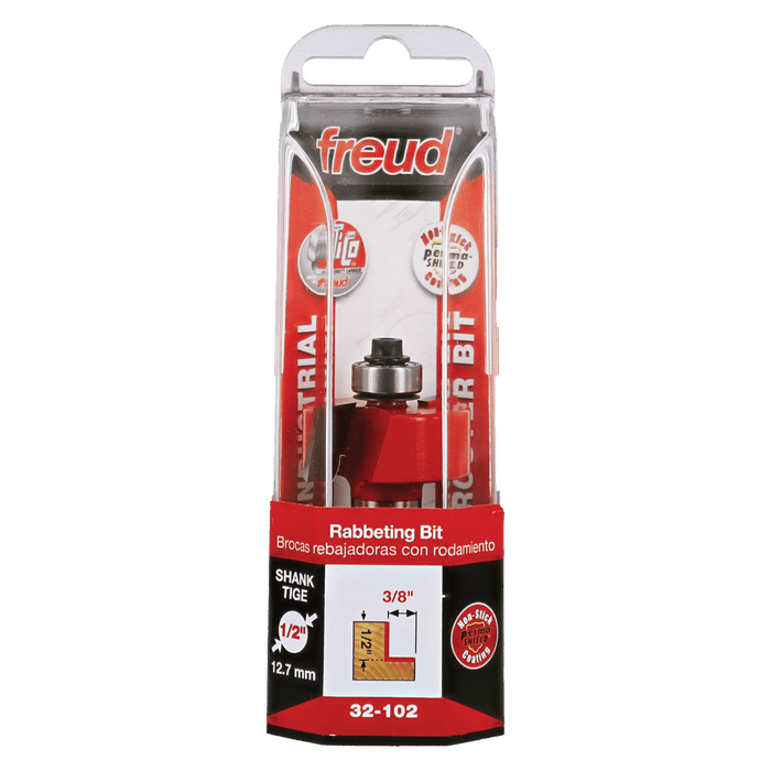 Freud 32-102 1-1/4" Diameter Rabbeting Bit with 1/2" Shank