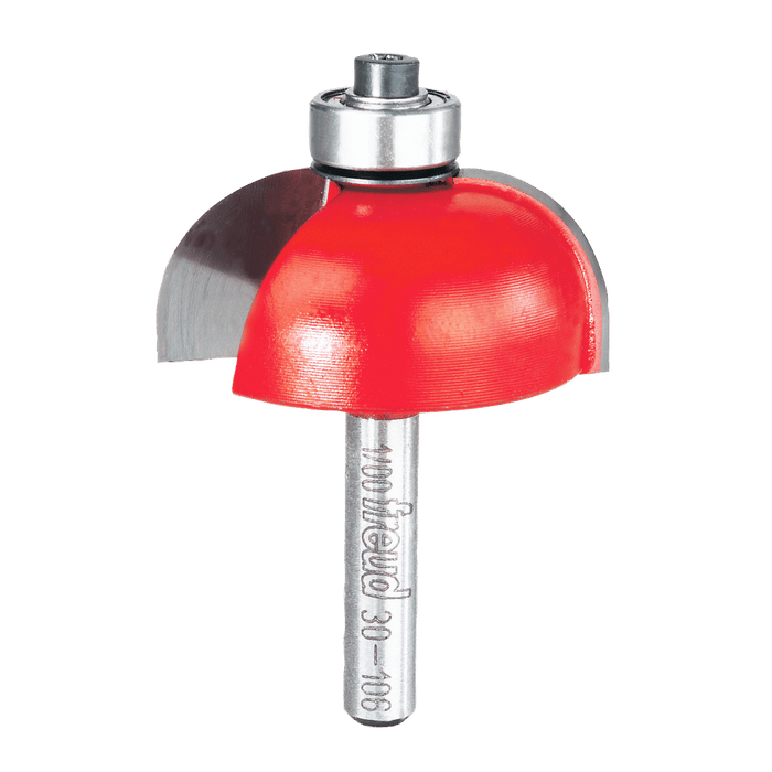 Freud 30-106 1/2" Radius Cove Bit with 1/4" Shank