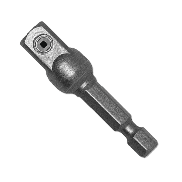 Diablo DSA0375B 3/8" Square x 1/4" Hex Socket Adapter (Pack of 50)