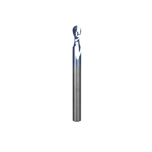 Freud 72-101 1/4" x 1/2" Up Cut Spiral Ball Nose with 1/4" Shank