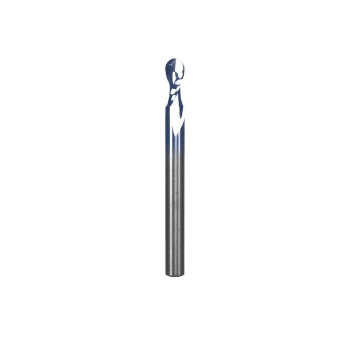 Freud 72-101 1/4" x 1/2" Up Cut Spiral Ball Nose with 1/4" Shank