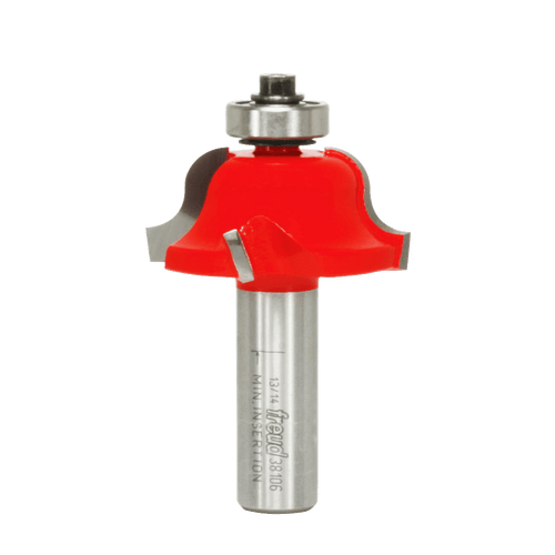 Freud 38-106 1-5/8" Diameter Quadra-Cut Roman Ogee Bit with 1/2" Shank