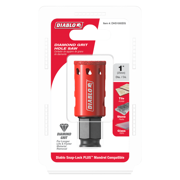 Diablo DHS1000DG 1" Diamond-Grit Hole Saw