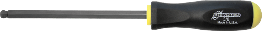 Bondhus 10709 5/32" Ball End Screwdriver w/ProGuard Finish, 2 Pieces, 7.4"