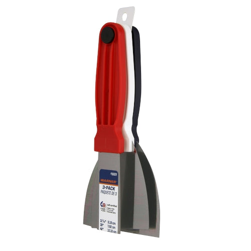 Warner Manufacturing DIY Flex Putty Knife 3-Pack (1-1/4