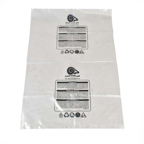 Big Horn 11778 Disposable Clear Plastic Dust Bags For Older Small 14-Inch Units (Pack of 5)