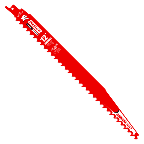 Diablo DS1203CP 12" Carbide-Tip Pruning and Clean Wood Blade, 3 TPI