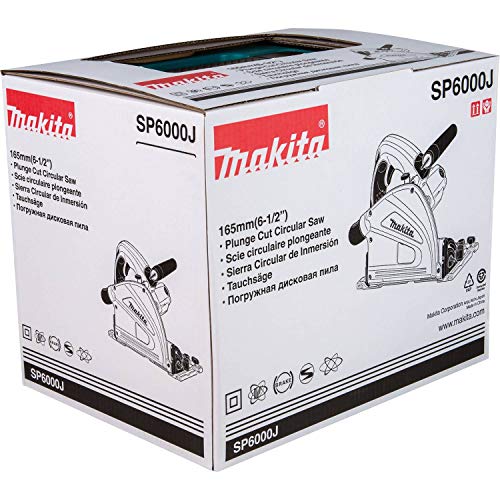 Makita (SP6000J) 6‑1/2" Plunge Circular Saw with Stackable Tool Case