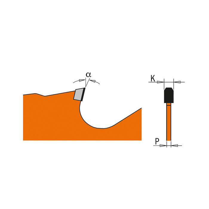 CMT 236.004.06 ITK Plus Diamond Circular Saw Blade for Ultra-Hard Materials