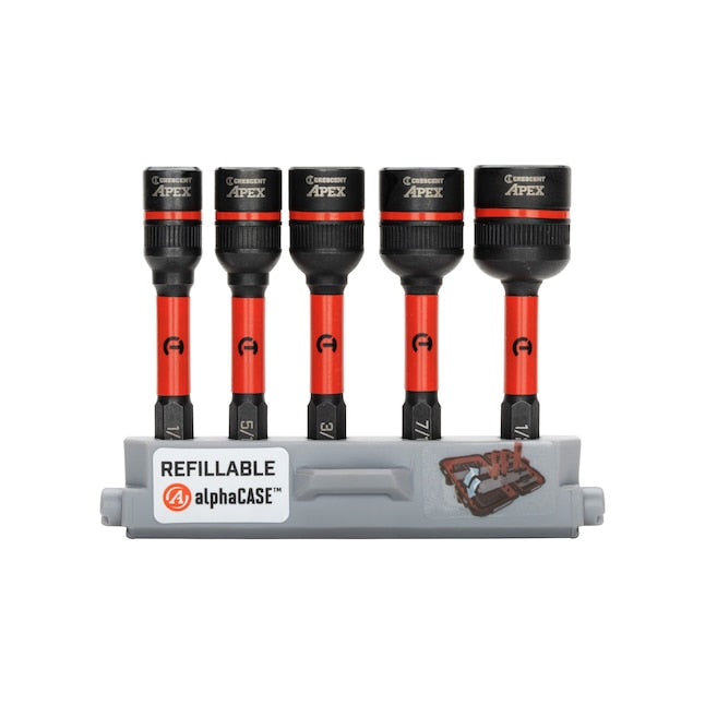 Crescent CAVBXR-5 Bolt Biter 5 -Pack Standard (SAE) Assorted Drive Impact Bolt Extractor Set