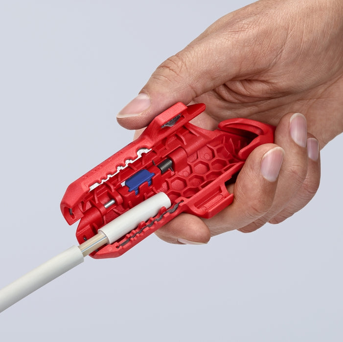 KNIPEX 5-1/4" KNIPEX ErgoStrip Universal Dismantling Tool, Right-Handed
