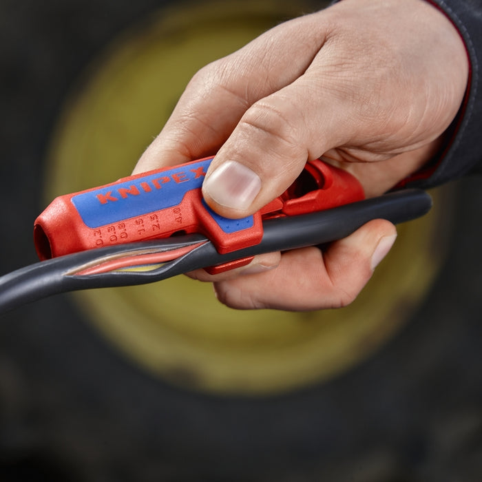 KNIPEX 5-1/4" KNIPEX ErgoStrip Universal Dismantling Tool, Right-Handed