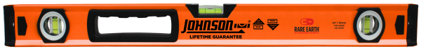 Johnson 1721-2400 24-In Magnetic Box Beam Level