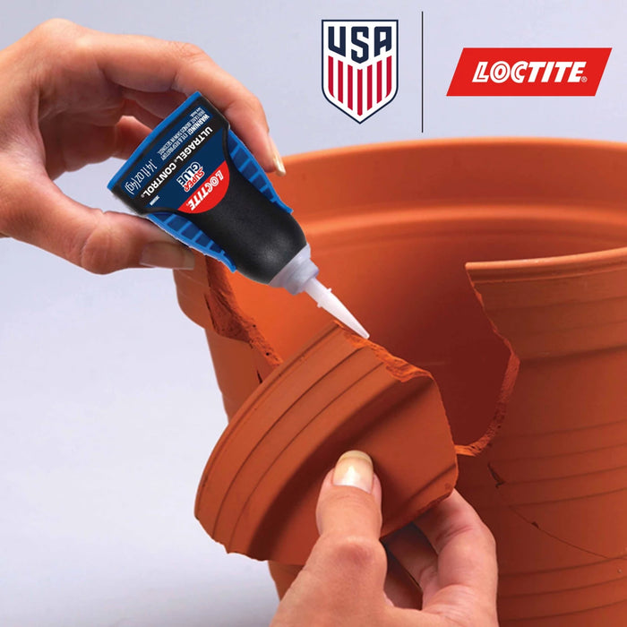 Loctite 1363589 4-Gram Bottle Super Glue Ultra Gel Control Adhesive (Pack of 3)