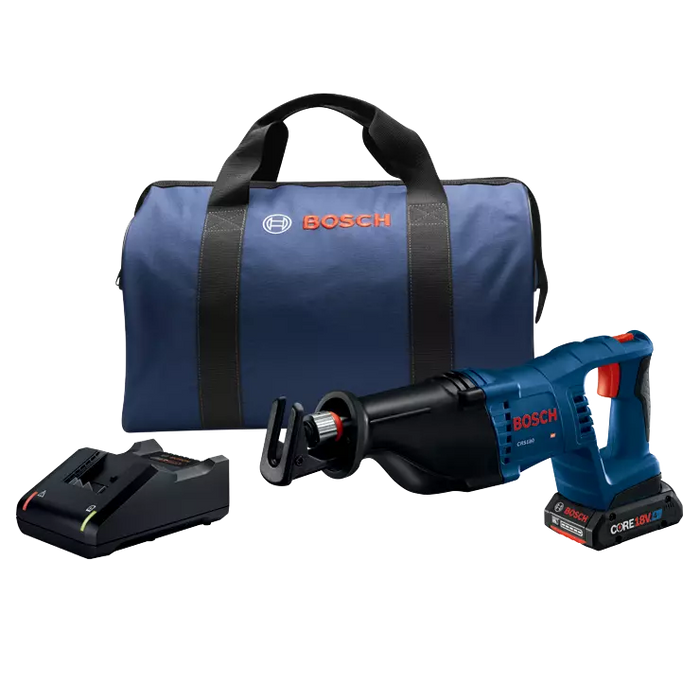 BOSCH CORE 18V 1-1/8 In. D-Handle Reciprocating Saw Kit