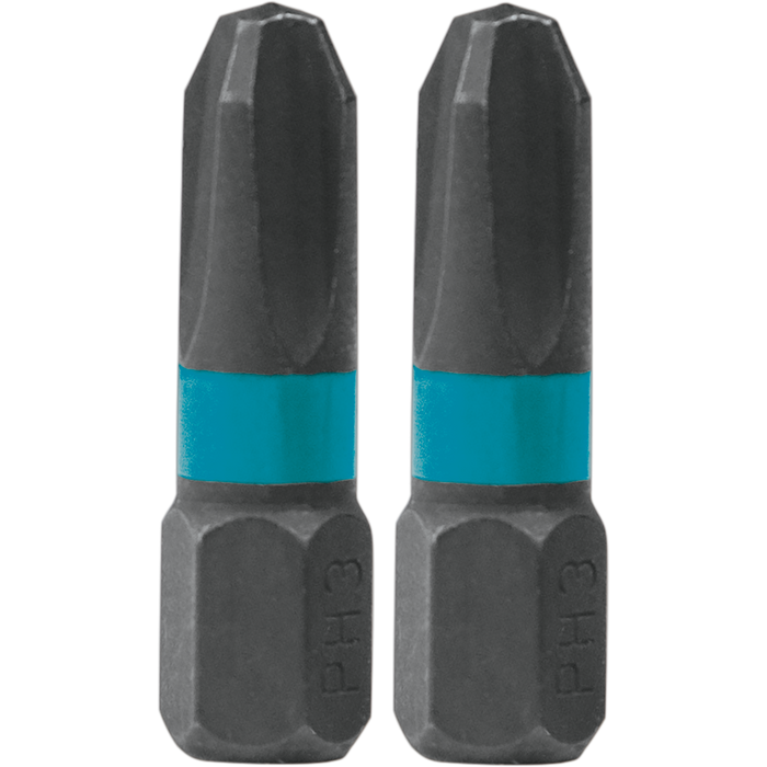 Makita A-96481 Impactx 3 Phillips 1" Insert Bit (Pack of 2)