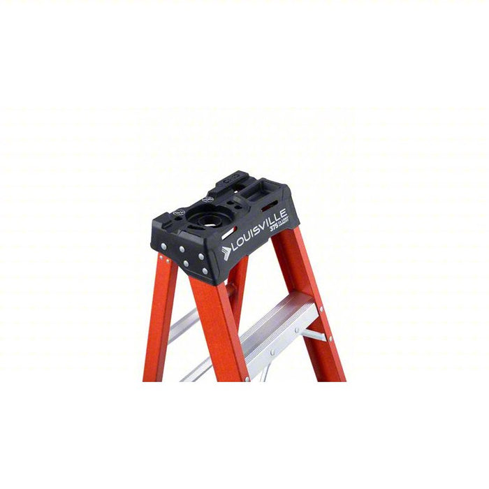 Louisville Ladder 10-Foot Fiberglass Step Ladder, 375-Pound Load Capacity, Type IAA, FS1410HD