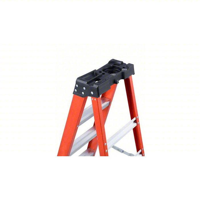 Louisville Ladder 10-Foot Fiberglass Step Ladder, 375-Pound Load Capacity, Type IAA, FS1410HD