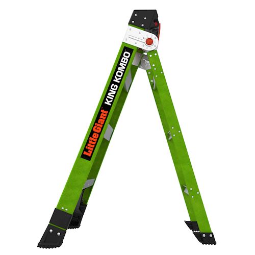 Little Giant Ladders King Kombo 4 ft. A Frame, 7 Ft. Extension, 375lbs weight rating