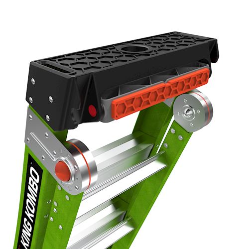 Little Giant Ladders King Kombo 4 ft. A Frame, 7 Ft. Extension, 375lbs weight rating