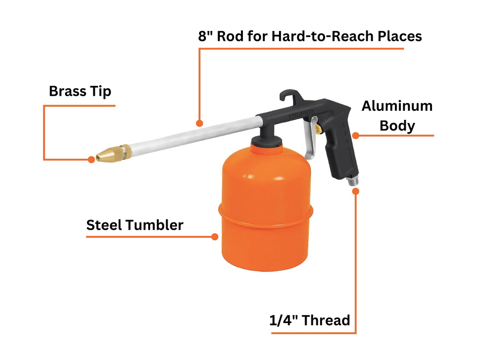 Truper Motor PILI-697 Cleaning Gun