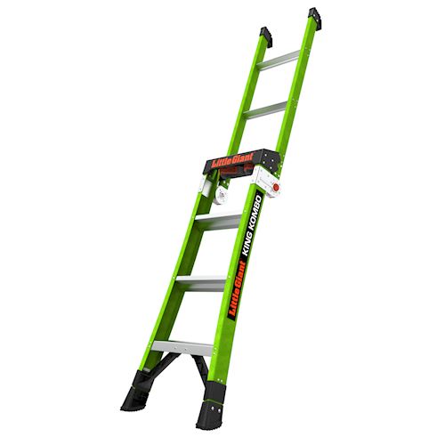 Little Giant Ladders King Kombo 4 ft. A Frame, 7 Ft. Extension, 375lbs weight rating