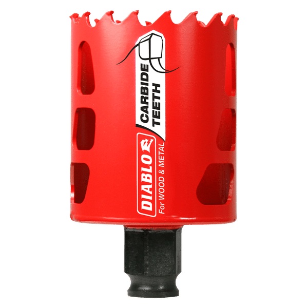 Diablo DHS2125CT 2-1/8 in. Carbide Hole Saw with 2-3/8 in. Cutting Depth