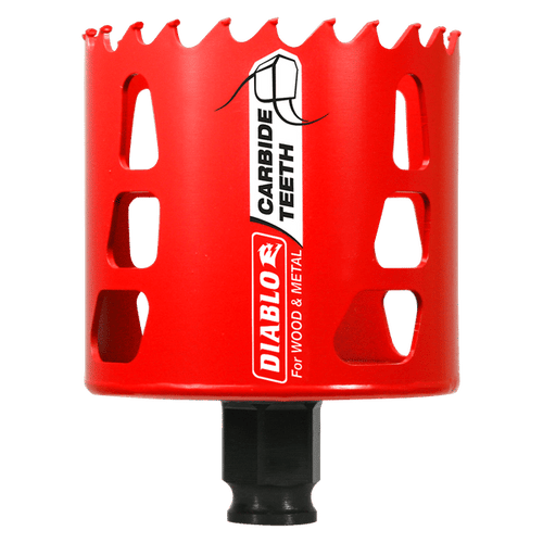 Diablo DHS2750CT 2-3/4 in. Carbide Hole Saw with 2-3/8 in. Cutting Depth