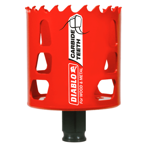 Diablo DHS2563CT 2-9/16 in. Carbide Hole Saw with 2-3/8 in. Cutting Depth