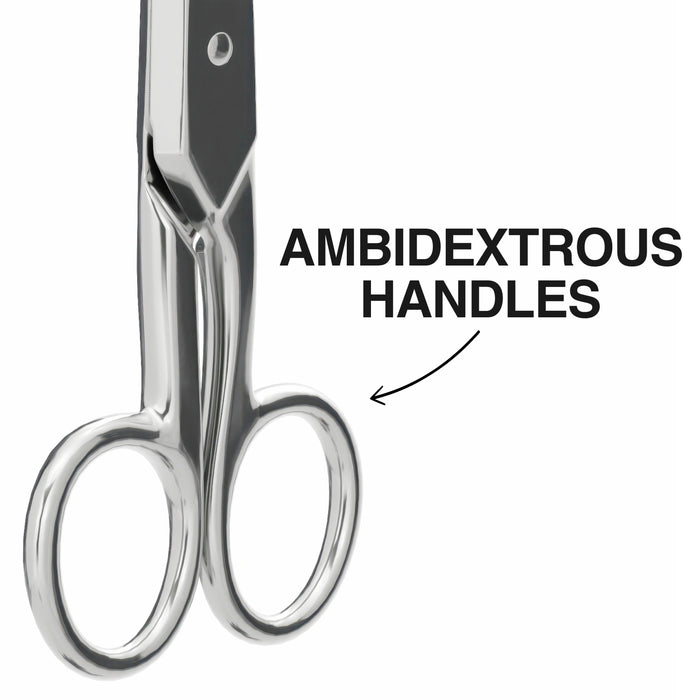 Klein Tools 2100-7 Electrician's Scissors, Nickel Plated