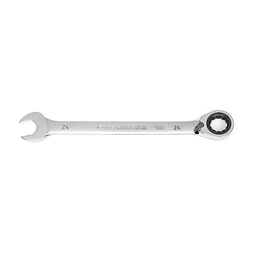 GEARWRENCH 90T 24mm Reversible Ratcheting Combination Wrench - 86624