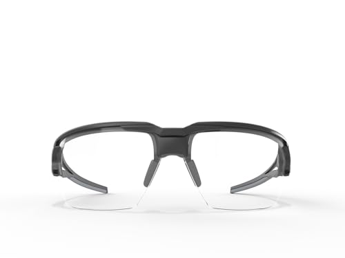 EDGE Pumori Z87 Rated Clear Safety Glasses: Men's Safety Glasses, Adjustable TPR, Non-Slip, Anti-Fog Safety Glasses, Flexible Polycarbonate Frames, Nylon Lenses, 99% UV Protection Men's Sunglasses