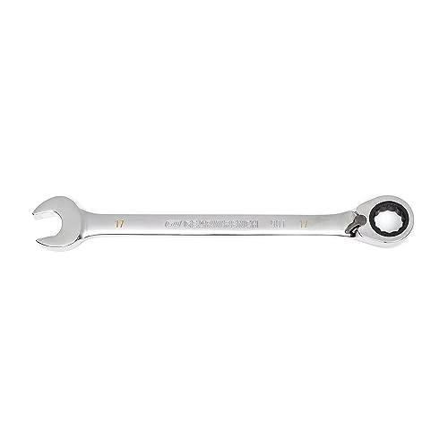 GEARWRENCH 90T 17mm Reversible Ratcheting Combination Wrench - 86617