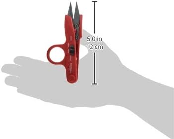 Corona FS4110 Hydroponic Finger Micro Snips, Red