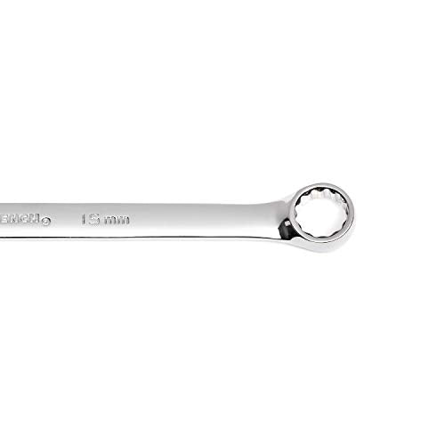 GEARWRENCH 12 Pt. Long Pattern Combination Wrench, 15mm - 81672