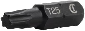 Crescent CAB1T25-2 T25 x 1" Torx Insert Bit (Pack of 2)