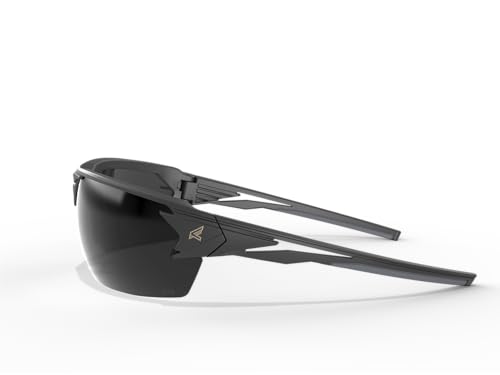 EDGE Pumori Z87 Rated Polarized Safety Glasses: Men's Safety Glasses, Adjustable TPR, Non-Slip, Tinted Safety Glasses, Flexible Polycarbonate Frames, Nylon Lenses, 99% UV Protection Men's Sunglasses