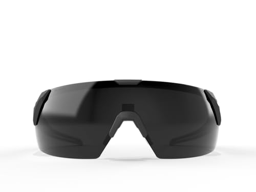 EDGE Makalu Z87 Safety Glasses for Men: Shatter Resistant Prescription Compatible Lenses | Available in Polarized, Tinted, or Clear | Anti-Slip Flexible Frames