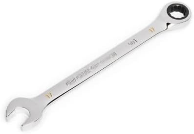 GEARWRENCH 17mm 4 Degree Swing Arch 12 Point Ratcheting Combination Wrench - 86917